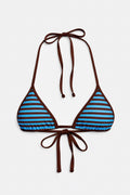 ISLA BIKINI TOP IN COASTAL STRIPES