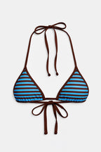 ISLA BIKINI TOP IN COASTAL STRIPES