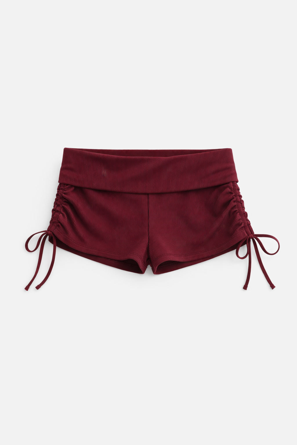 BLAIR FOLD OVER SHORTS IN BERRY